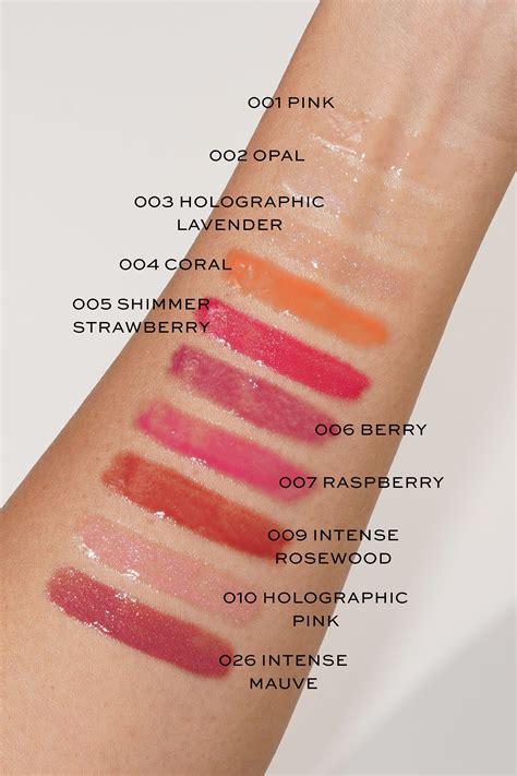 dior addict lip gloss set|dior lip gloss color chart.